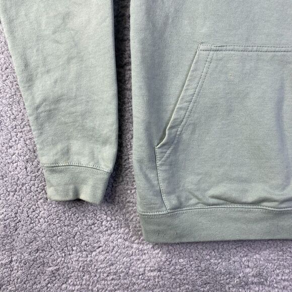 Hey Dude x Nylon House Collab Print Teal Pullover Hoodie Size Small Unisex - Picture 9 of 11